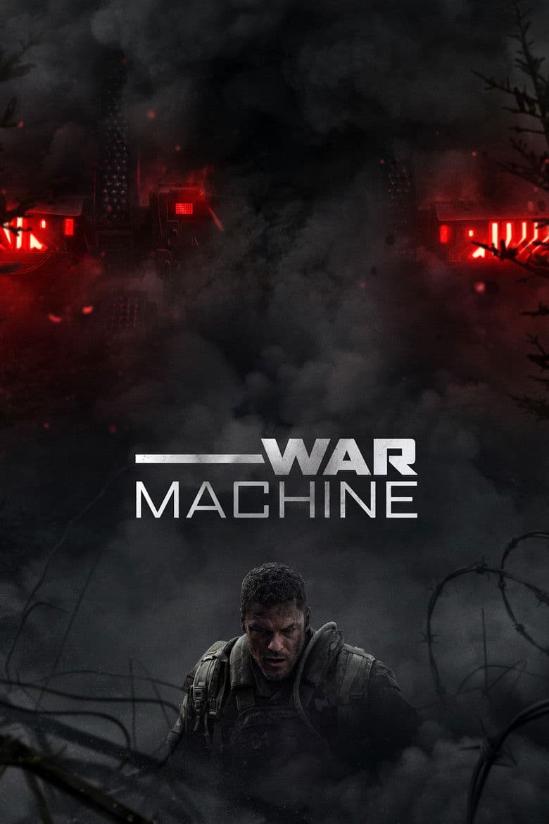 Poster War Machine (2026)
